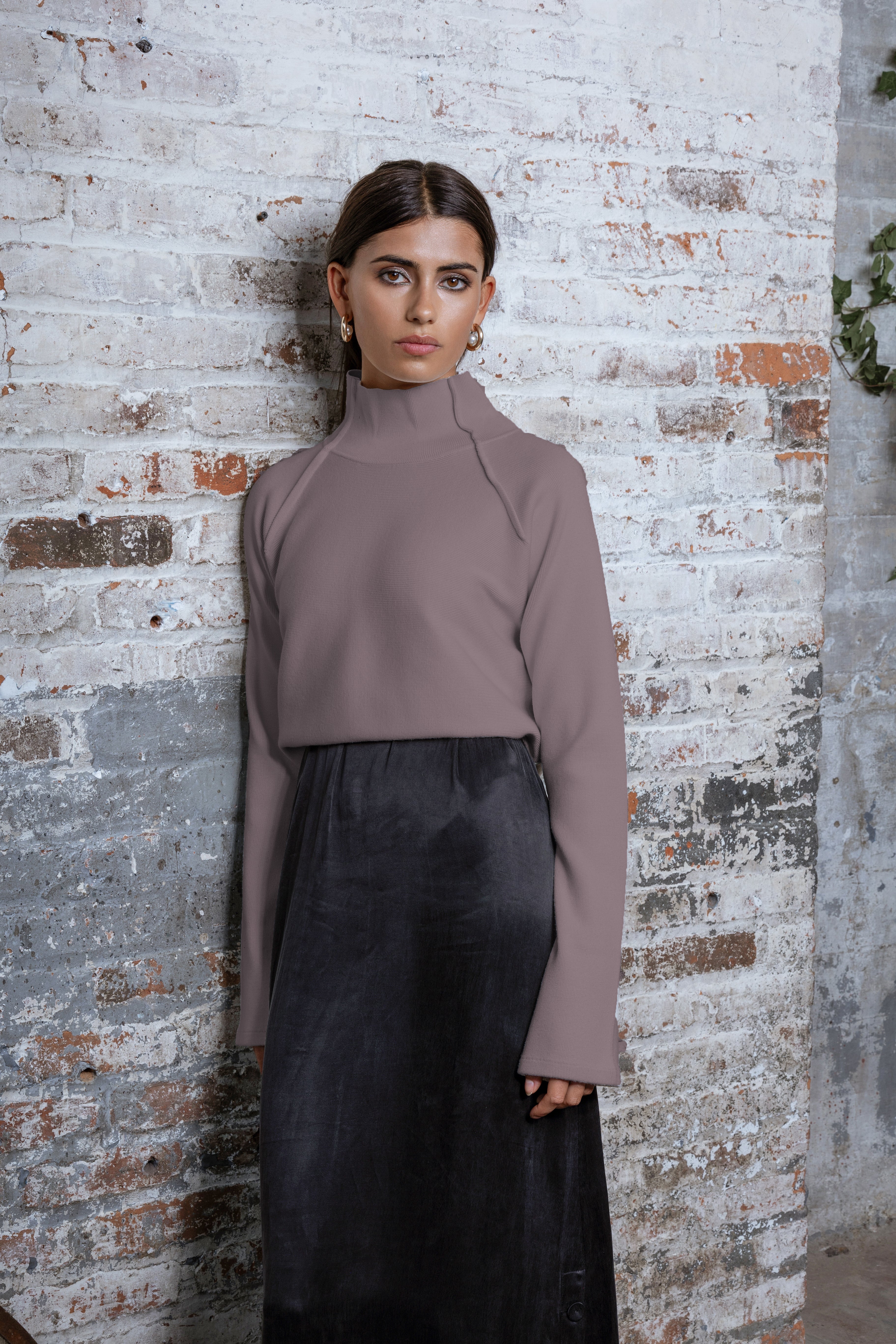 MUSHROOM CLIO SWEATER