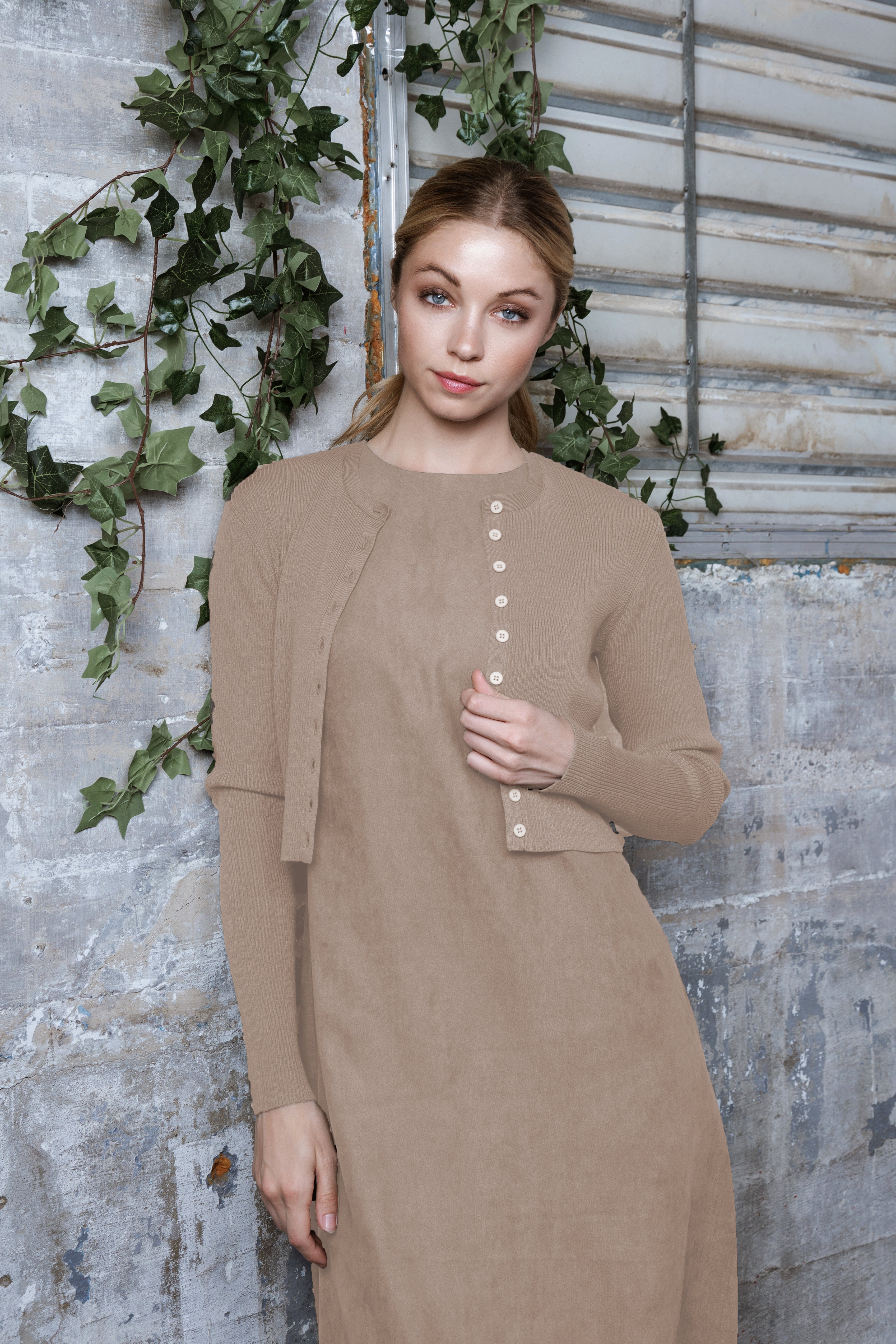 CAMEL BLANCHE CARDIGAN