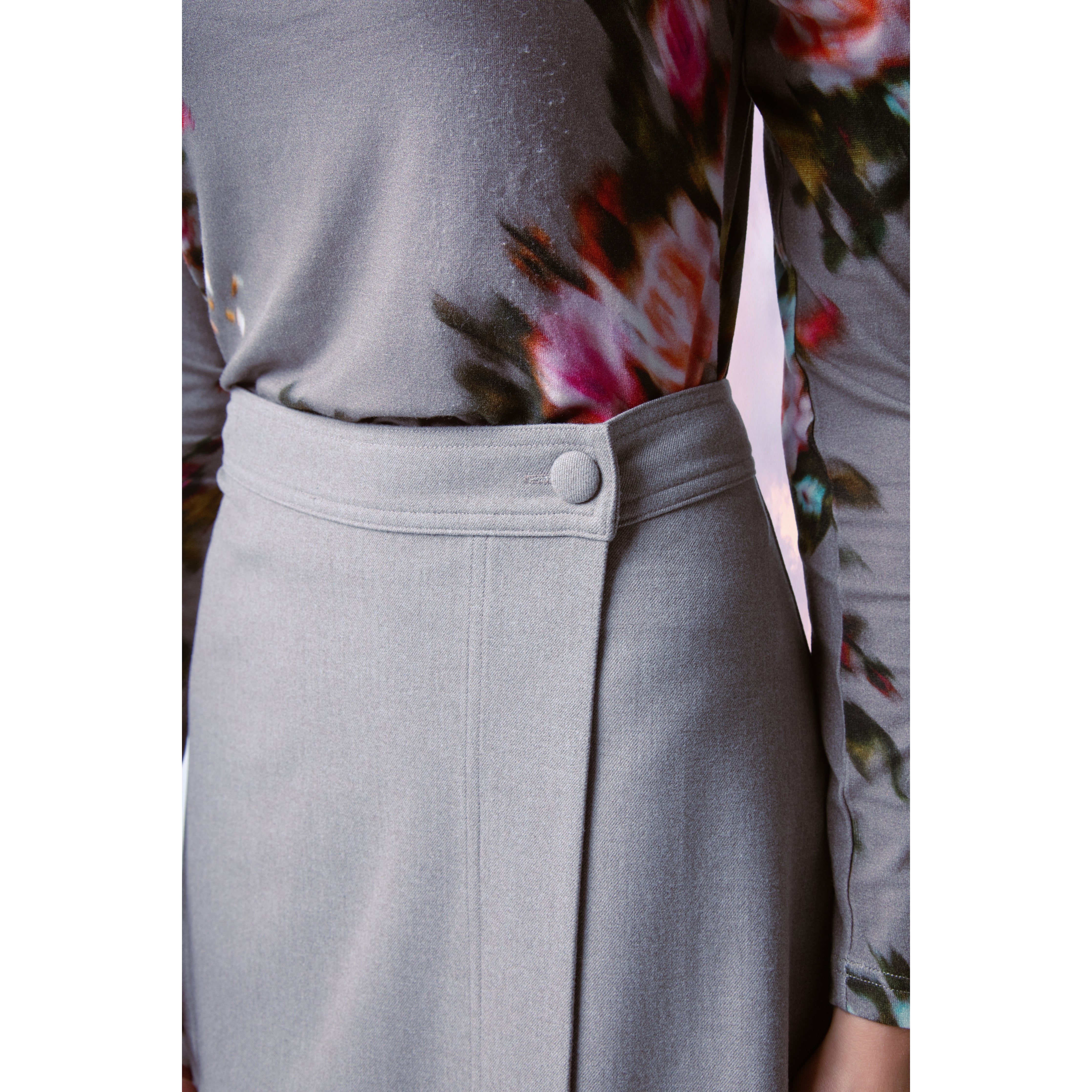 TAUPE AMARA SKIRT
