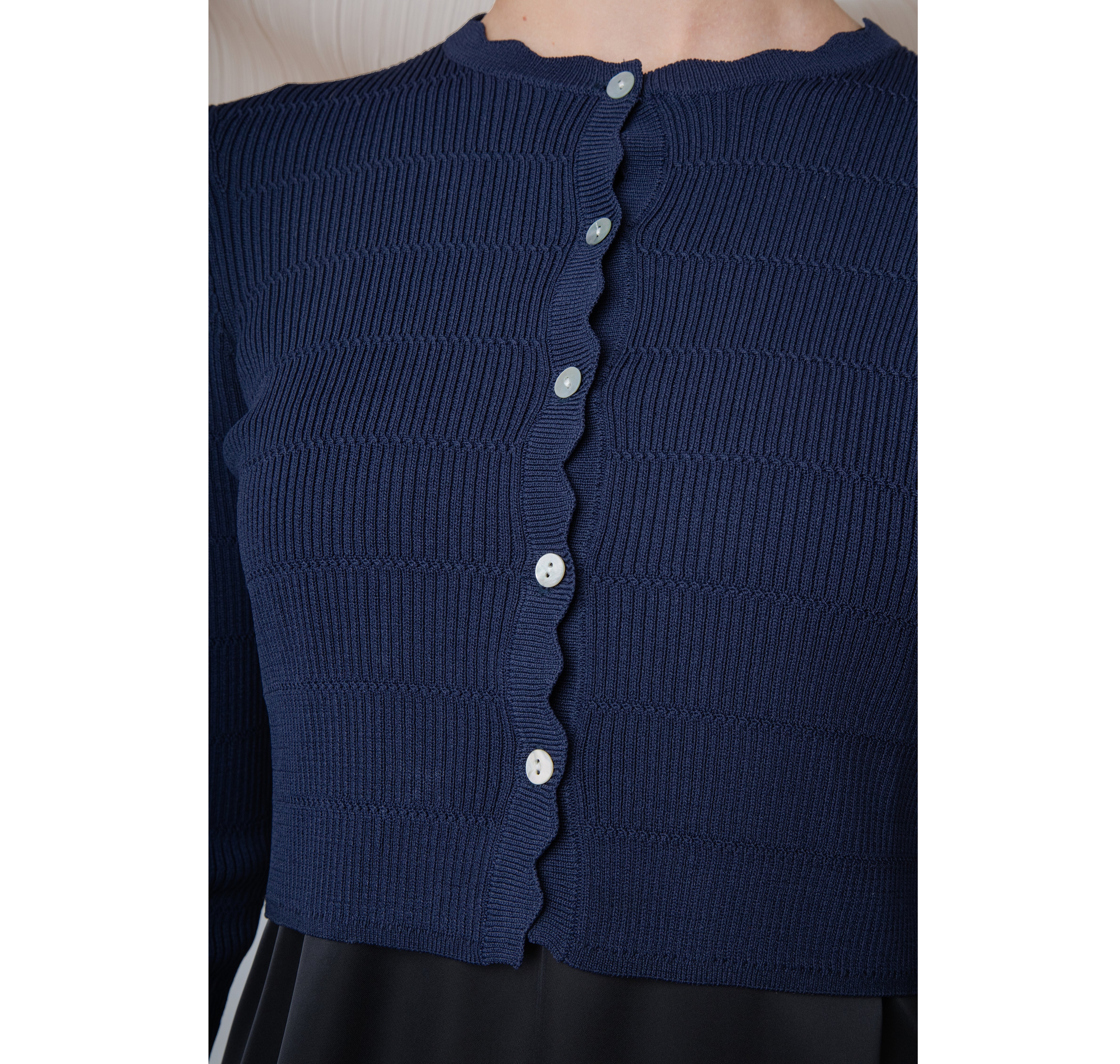 NAVY ISLA CARDIGAN