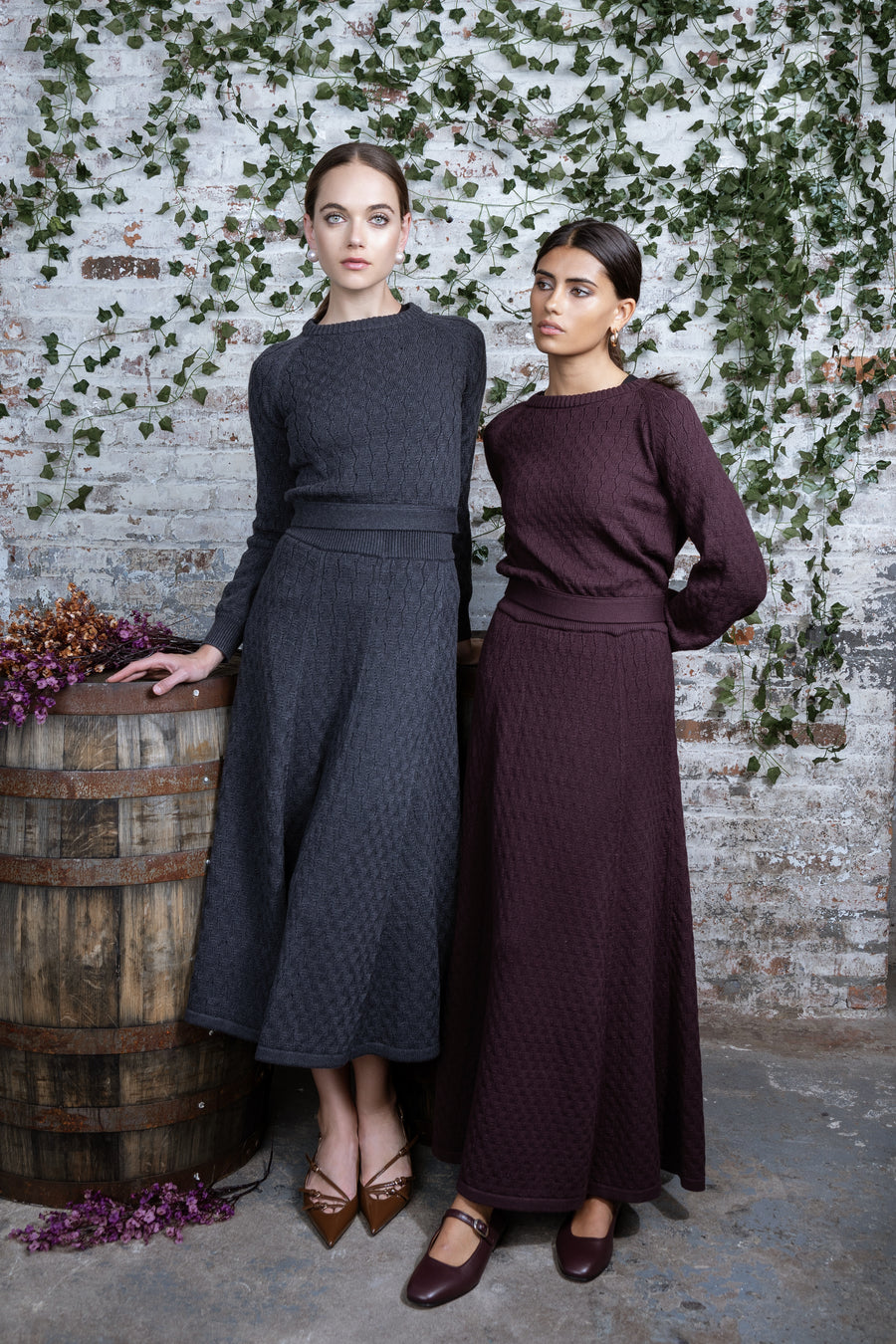 WINE CALANTHAIA SKIRT