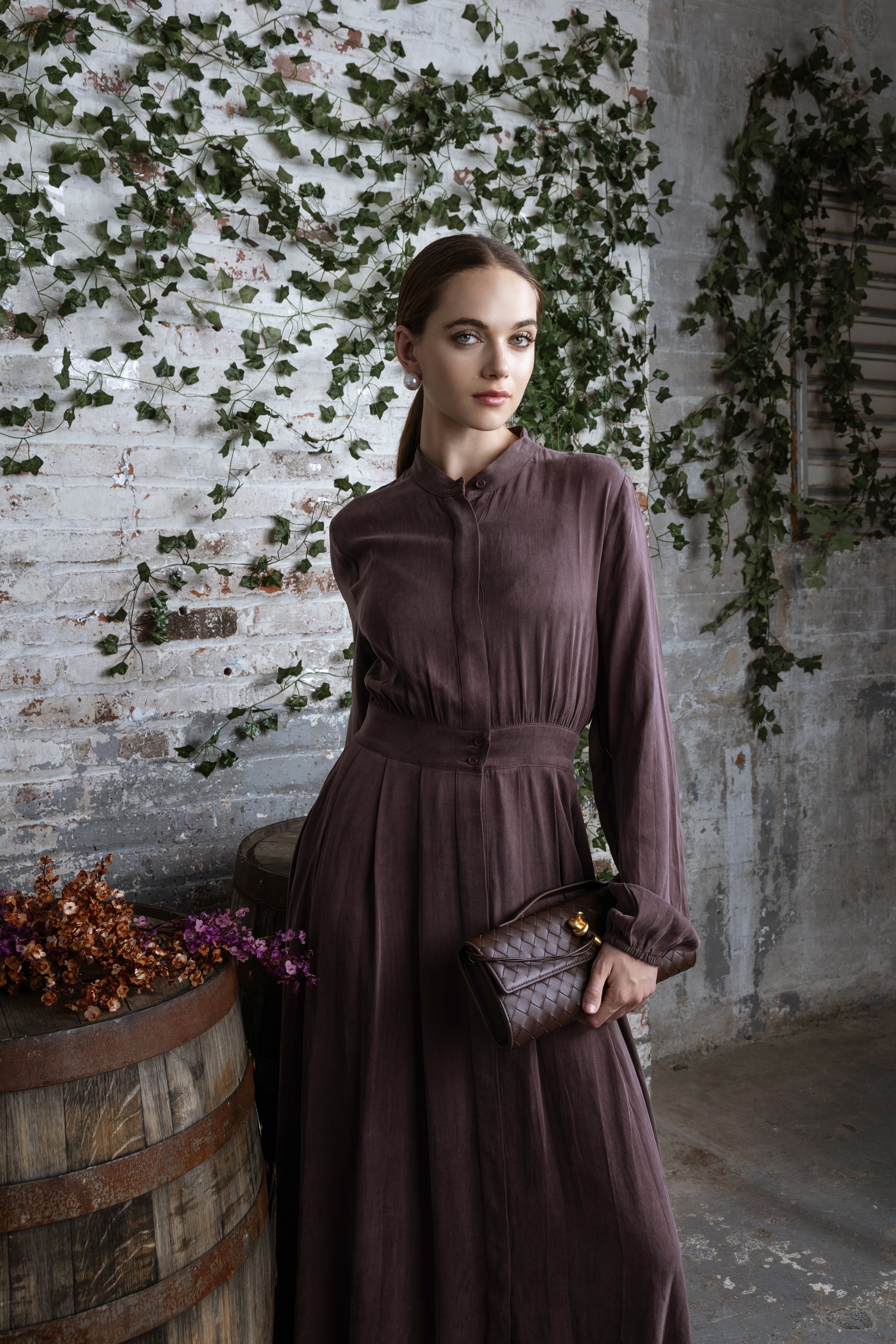 MUSHROOM LYLAH DRESS