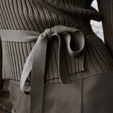 OLIVE EMBER WRAP SWEATER