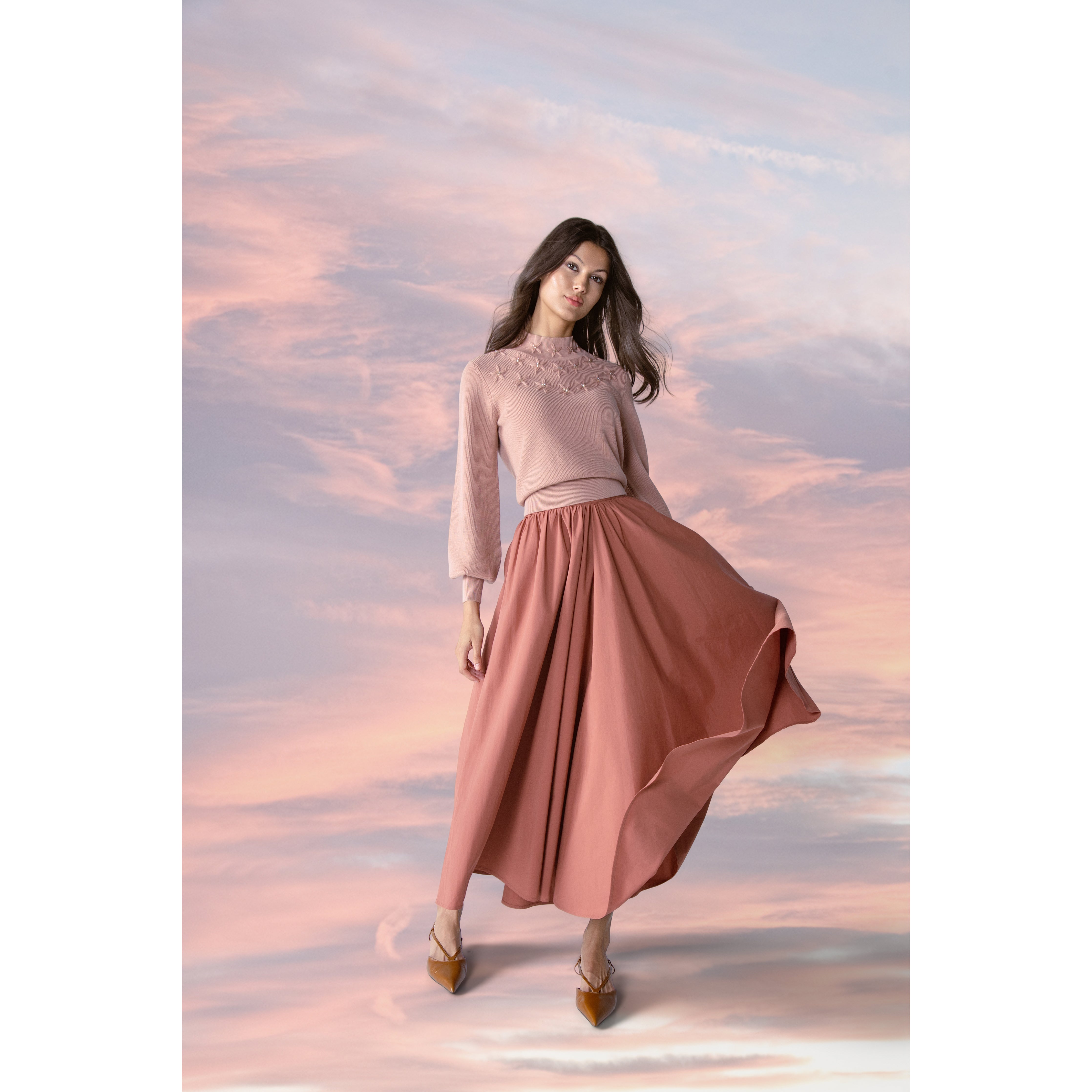 ROSE ALLURE SKIRT