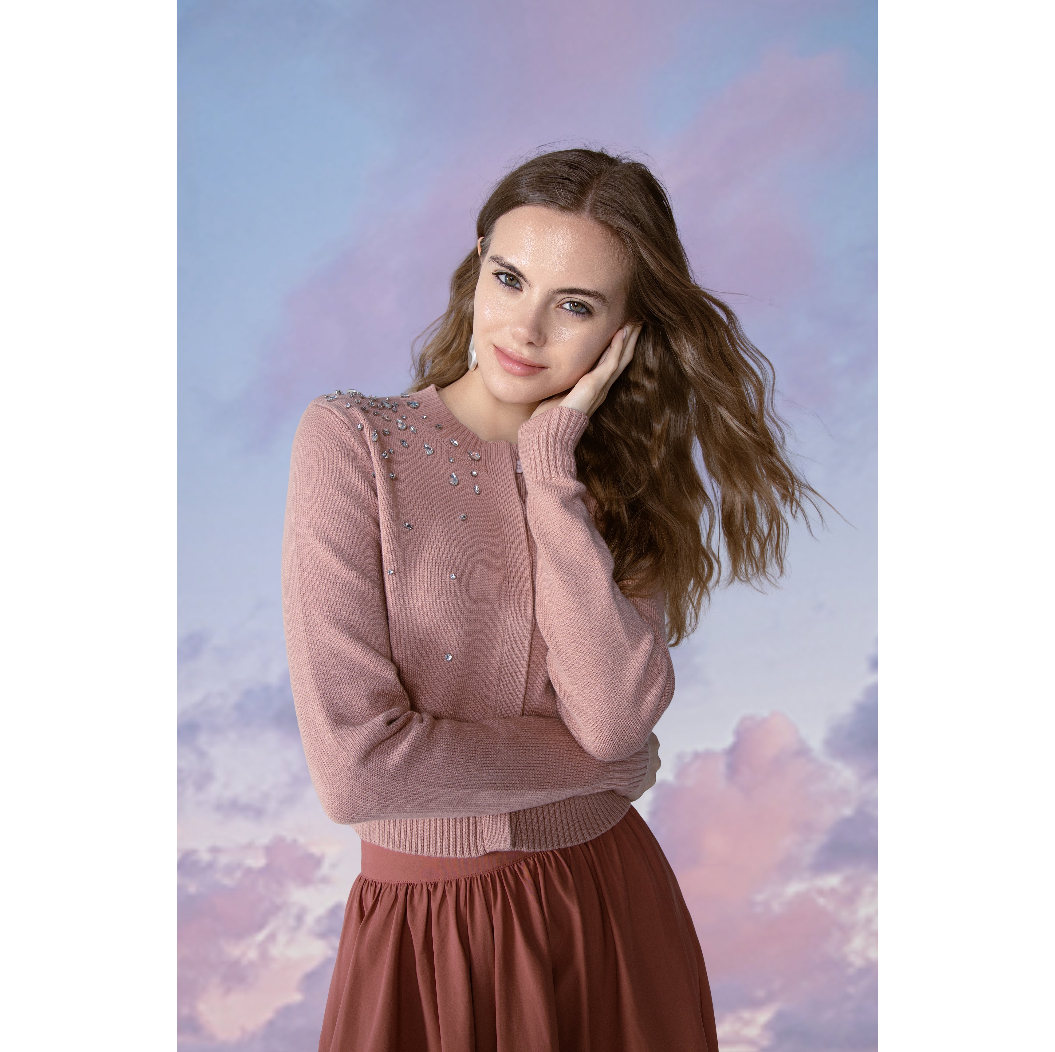 ROSE ECLIPSE CARDIGAN