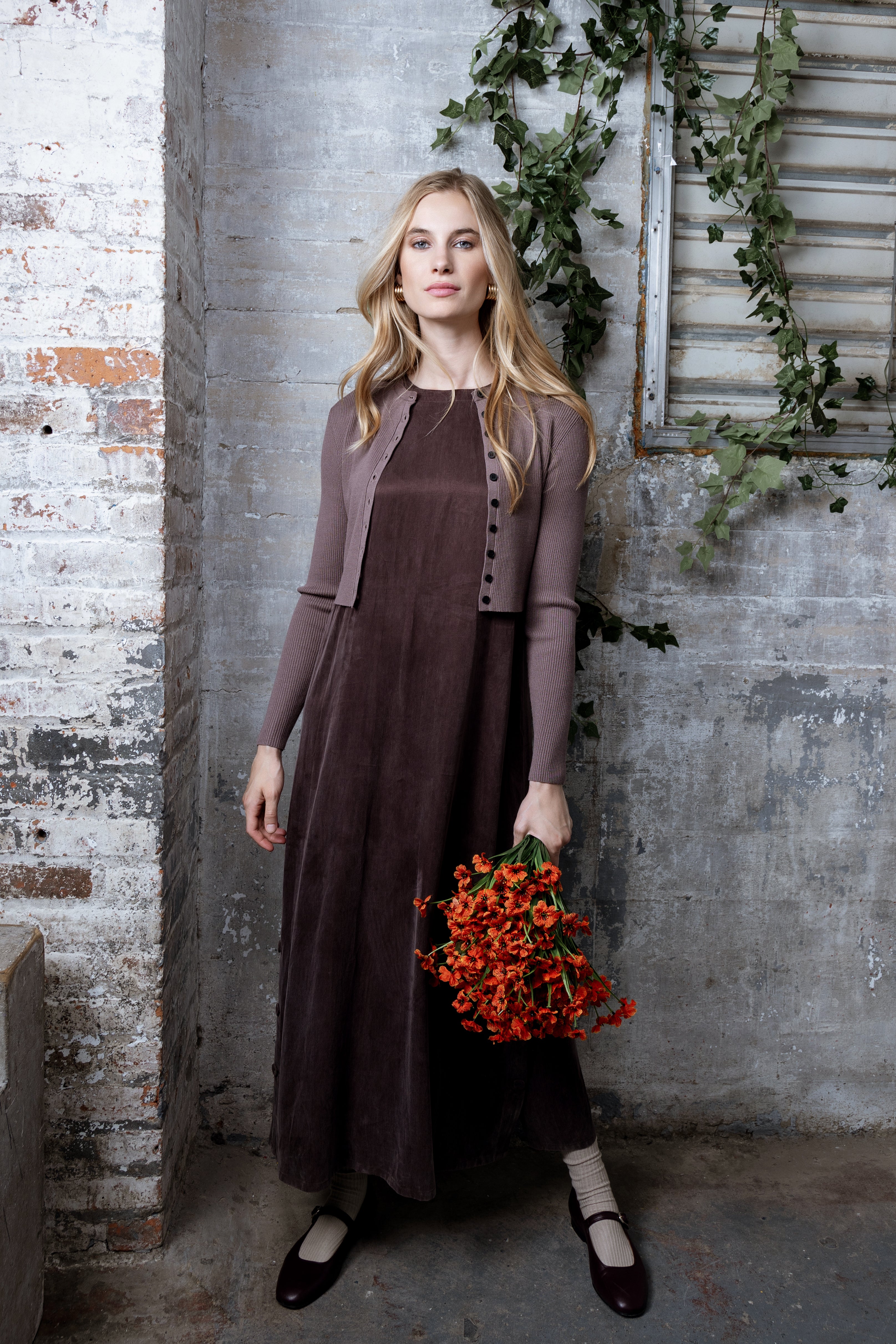 MUSHROOM CUPRO JUMPER