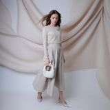 TAN ALLURE SKIRT