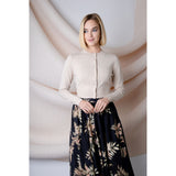 TAN CANDENZZA CARDIGAN