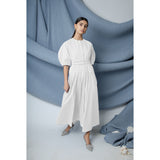 WHITE CARMEM DRESS