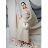 TAN VOGUE SKIRT