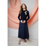 NAVY VOGUE SKIRT