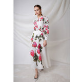 PINK FLORAL DAFNE SKIRT
