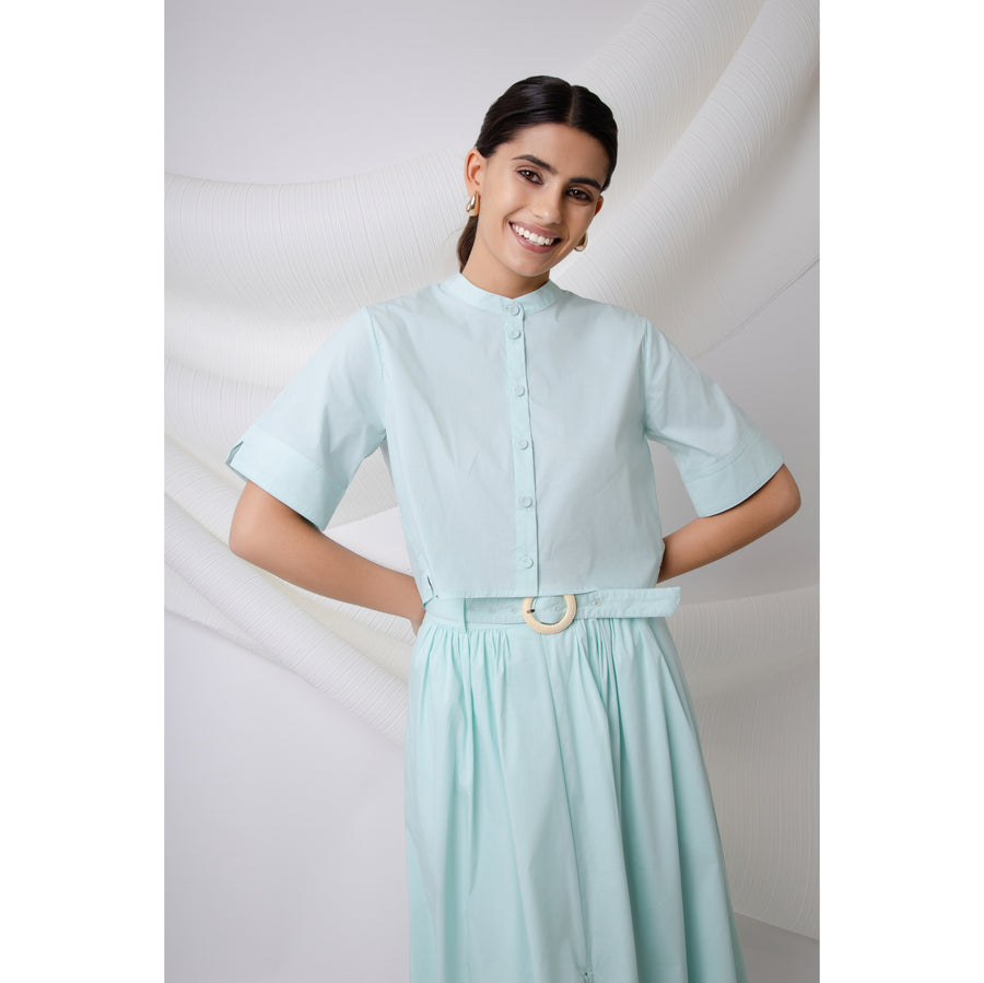 GREEN RIVERA BLOUSE