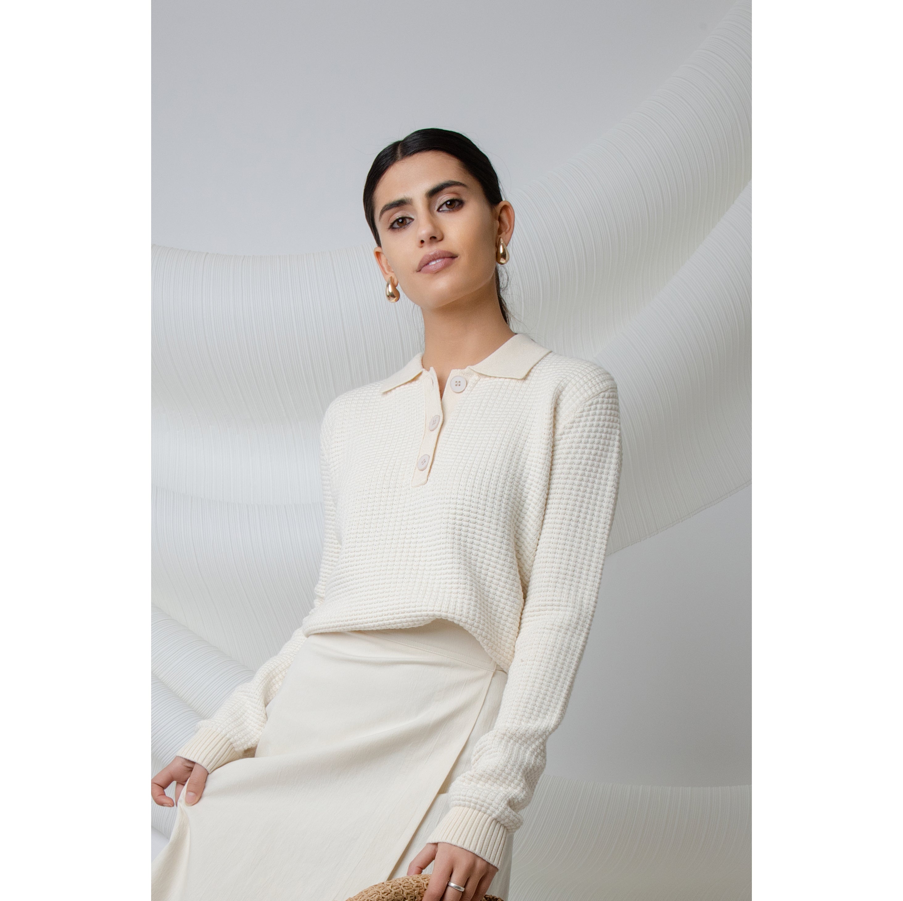 IVORY DOREAN SWEATER