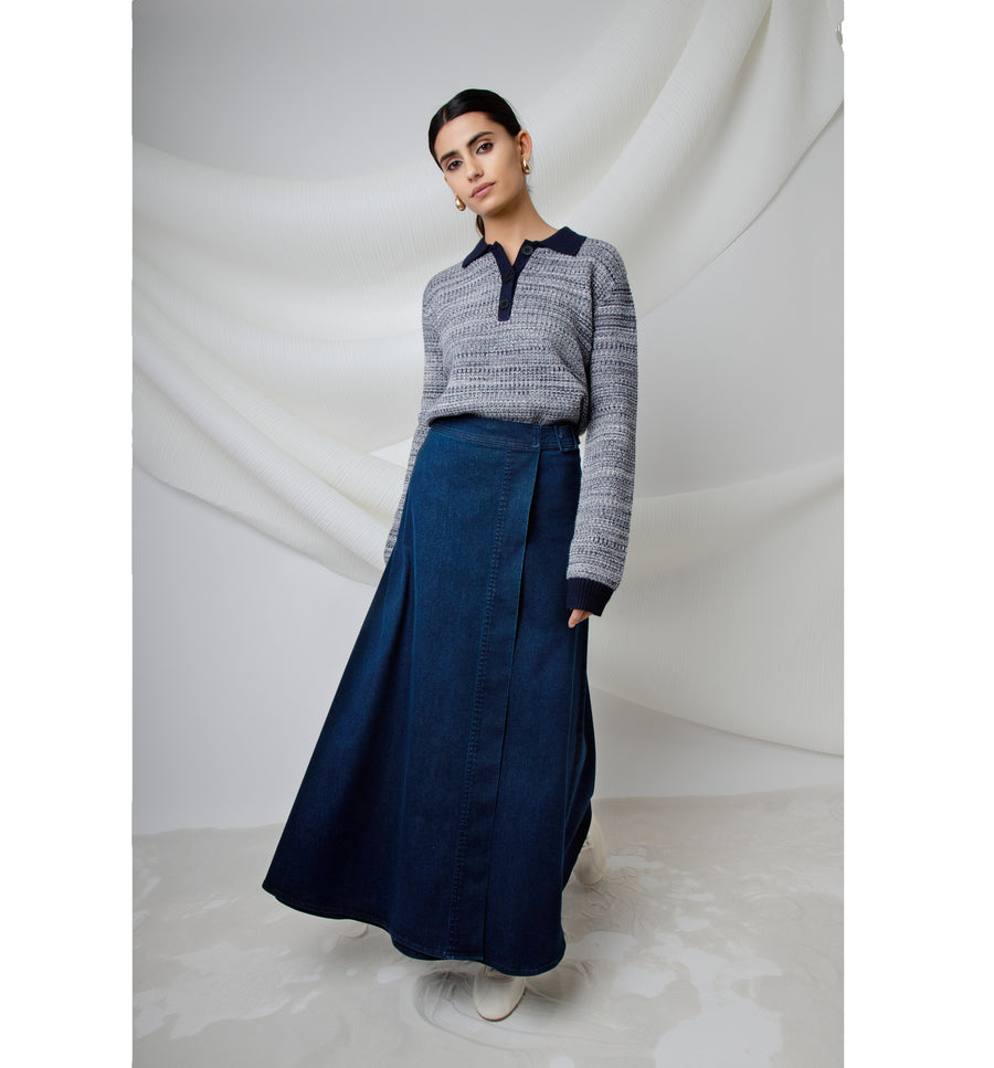 DENIM AMARA SKIRT