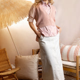 WHITE CROSS OVER SKIRT