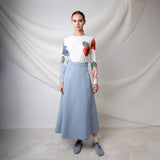 BLUE AMARA SKIRT