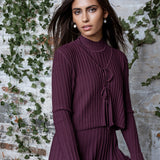 WINE LYRIANA SWEATER