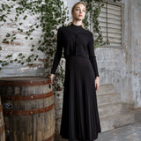 BLACK ELARA TURTLENECK JUMPER