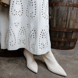 CREAM FINNESE DRESS