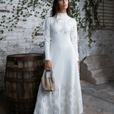 CREAM FINNESE DRESS