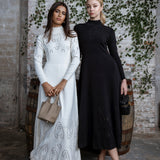 BLACK FINNESE DRESS