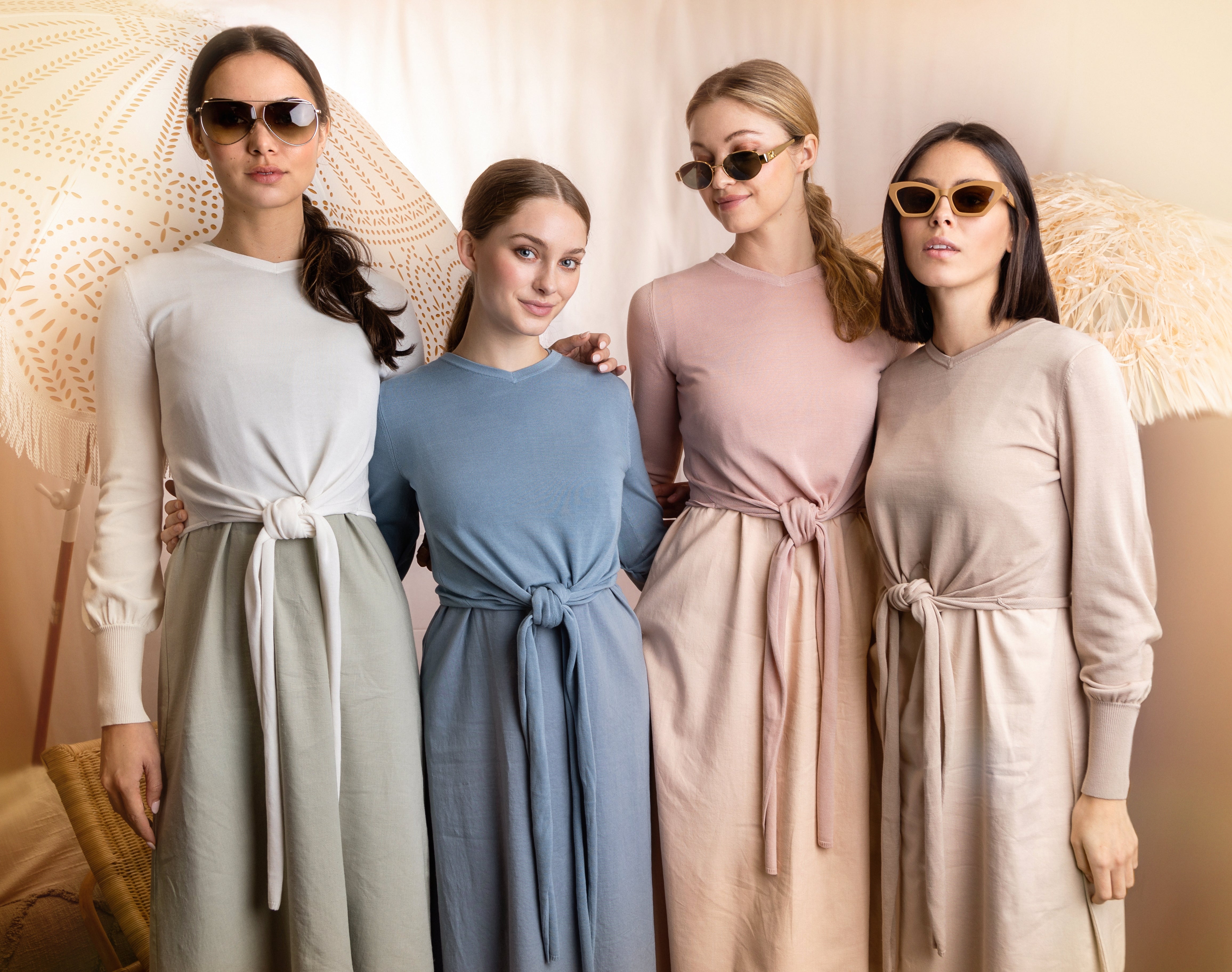 ICE MELT SLEEVELESS DRESS