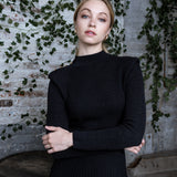 BLACK ELYRIAN SWEATER
