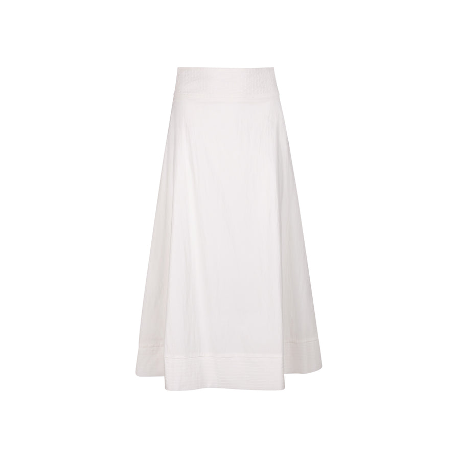 WHITE VOGUE SKIRT