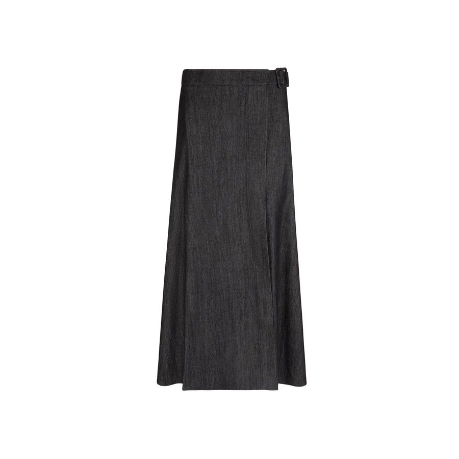 BLACK DENIM AMARA SKIRT