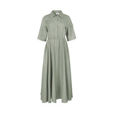 GREEN ENZO DRESS