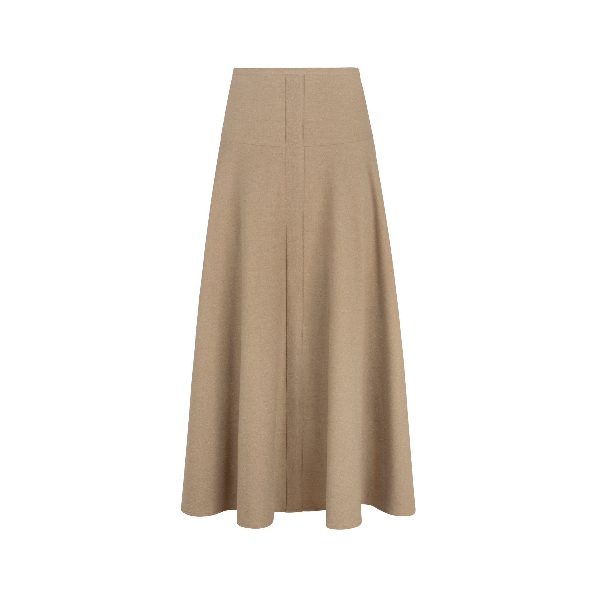 BLACK DENIM POLARIS SKIRT