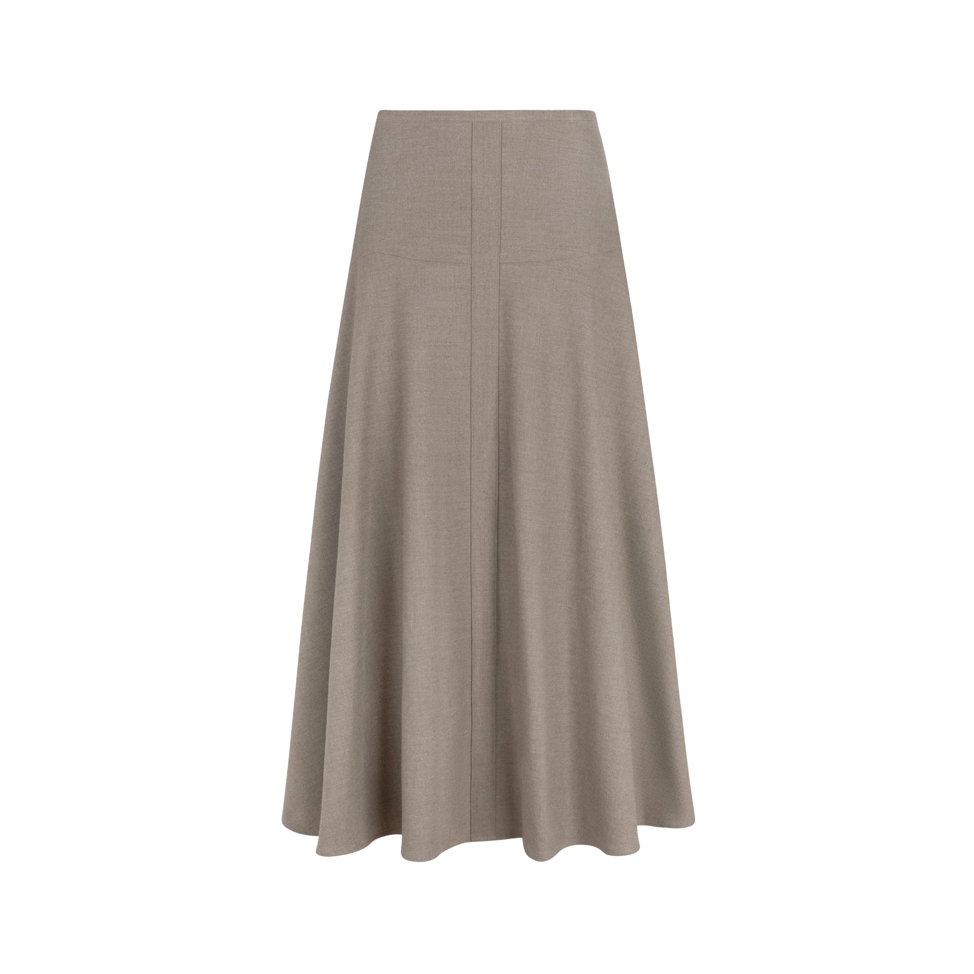 TAUPE LUMINA SKIRT