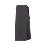 GRAY CINDER SKIRT