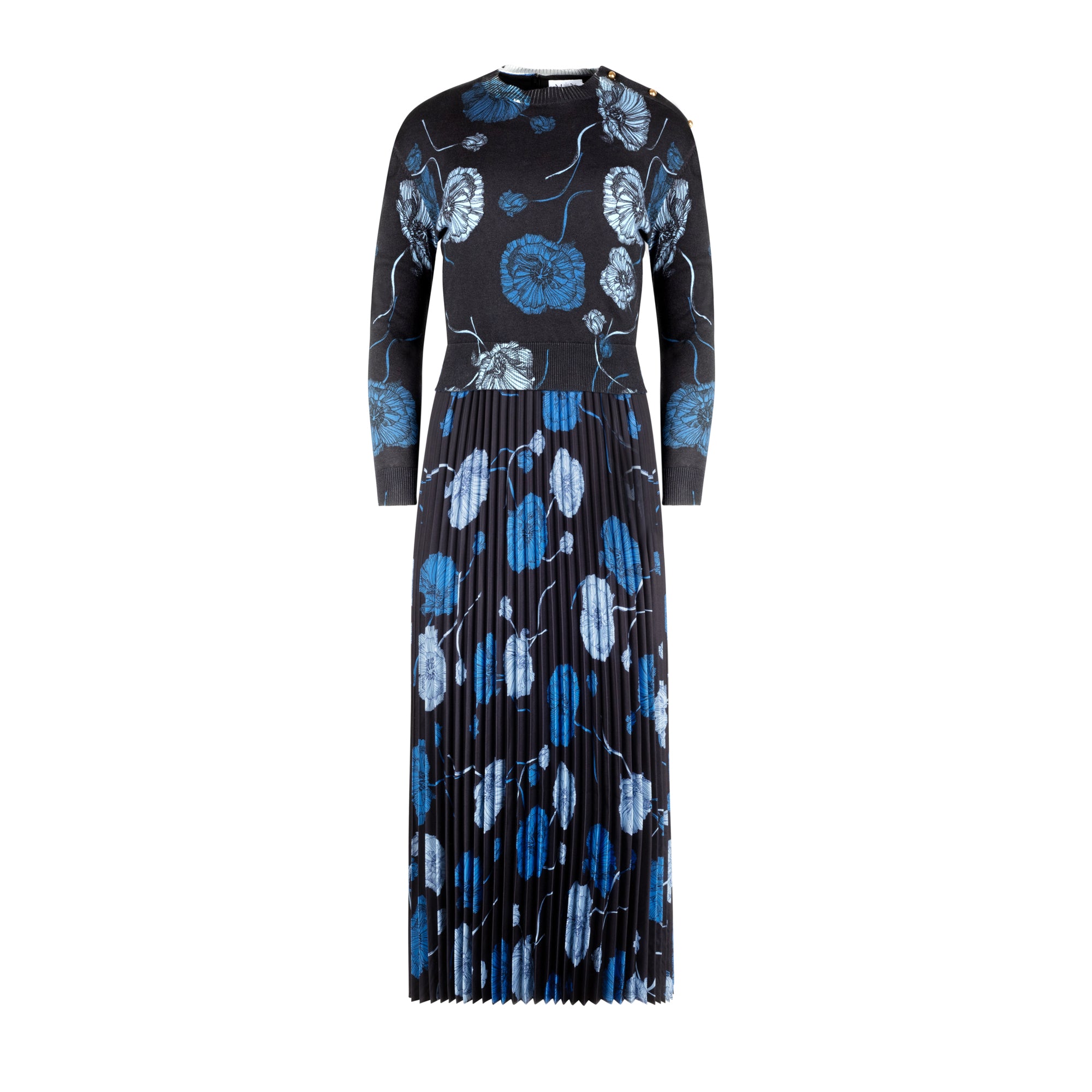 BLUE FLORAL ARIA JUMPER