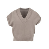 TAUPE GILDED VEST