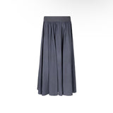 NAVY CAMELIA SKIRT