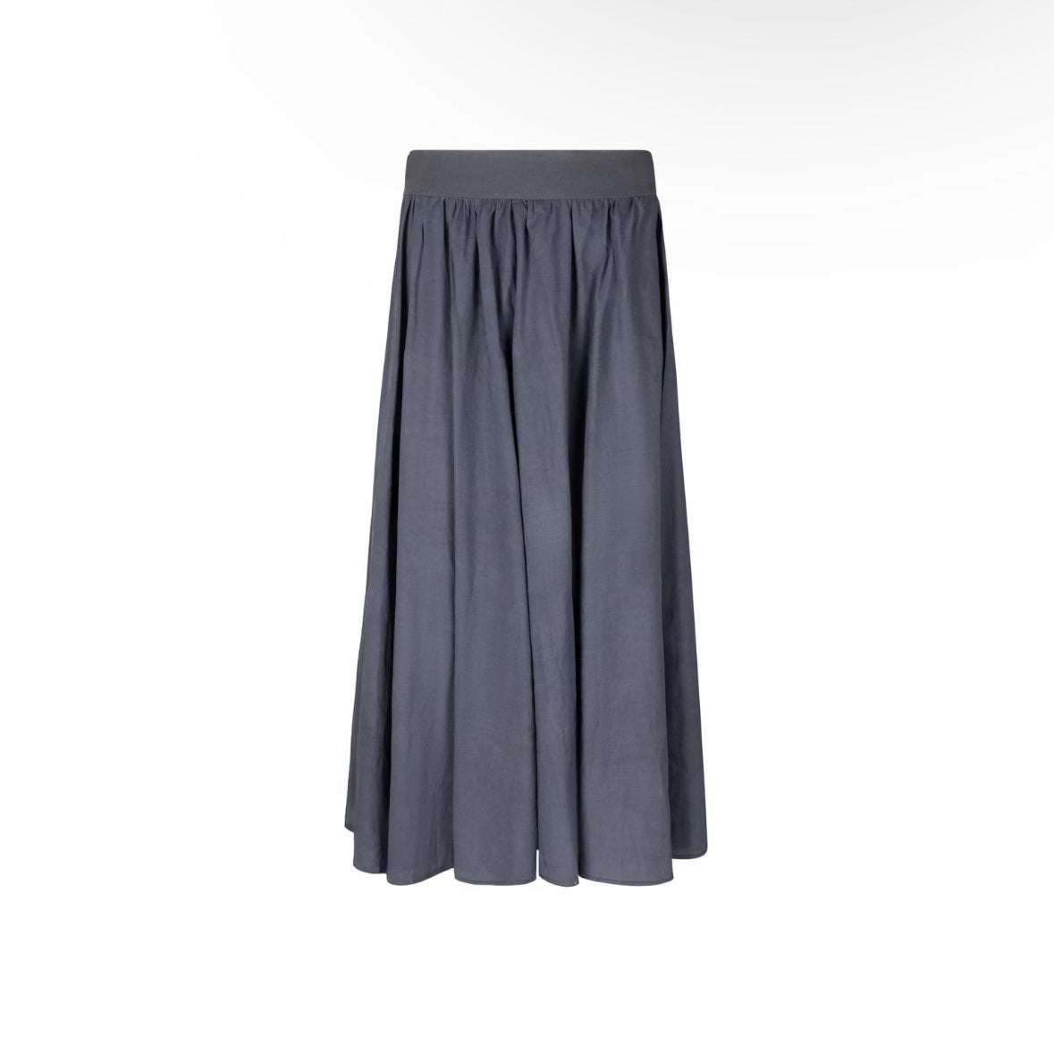 NAVY CAMELIA SKIRT